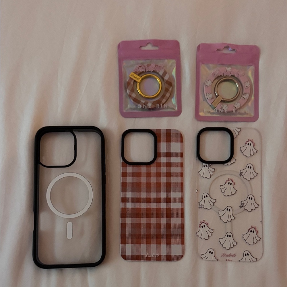 Stardust by Allie Base Case with Fall Stardust Snaps and Matching Rings